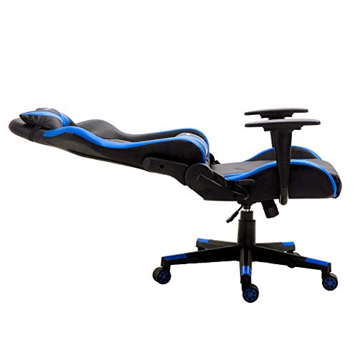 T-LoVendo TLV-RX-Blue Silla Gaming Oficina Racing Sillon Gamer Racer X Profesional Videojuegos PC