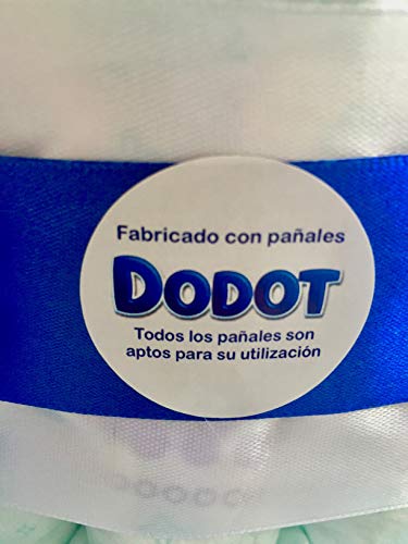 Tarta de pañales DODOT club deportivo Leganés (Talla 3 (4-9 kg))