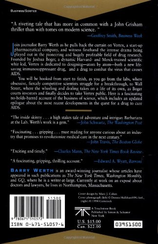 The Billion-Dollar Molecule: The Quest for the Perfect Drug: One Company's Quest for the Perfect Drug (A Touchstone Book)