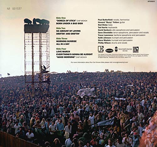 The Butterfield Blues Band - Live At Woodstock (2 Lp) [Vinilo]