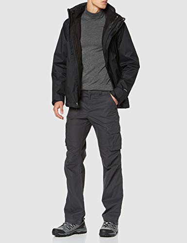 The North Face Evolve II Triclimate Chaqueta, Hombre, Negro (TNF Black), L