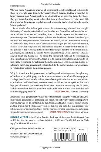 The Submerged State: How Invisible Government Policies Undermine American Democracy (Chicago Studies in American Politics)