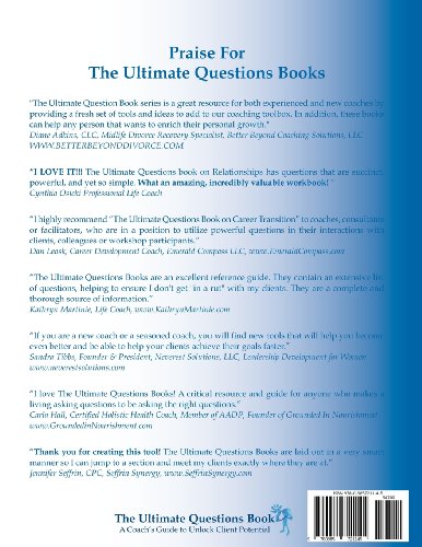 The Ultimate Question Books - Relationships: A Coach's Guide to Unlock Client Potential