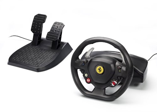 Thrustmaster FERRARI 458 ITALIA - Volante - Xbox360 / PC - Replica Volante Ferrari 458 itailia - Licencia Oficial Ferrari y Xbox360