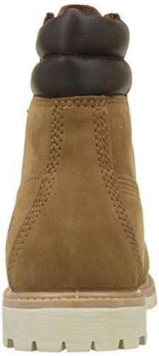 Timberland Waterville 6 Inch Basic Waterproof, Botas para Mujer, Marrón (Light Brown Nubuck 919), 37 EU