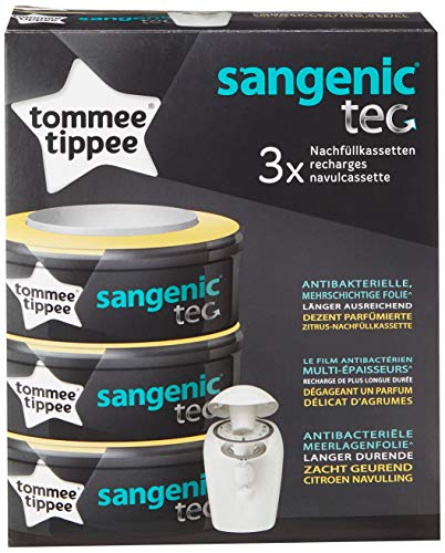 Tommee Tippee Sangenic Tec - Recambios para el contenedor (pack de 3)