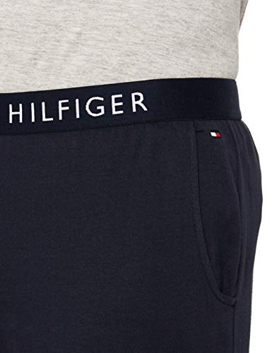 Tommy Hilfiger Jersey Pant Pantalones de Deporte, Azul (Navy Blazer 416), 29 (Talla del Fabricante: LG) para Hombre