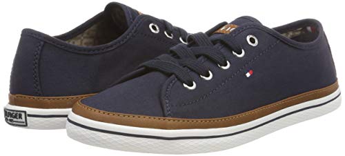 Tommy Hilfiger K1285esha 6d, Zapatillas para Mujer, Azul (Midnight 403), 42 EU