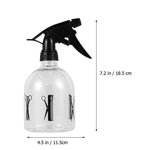 TOPBATHY Botella de Spray Dispensador de Spray de Niebla de Agua Planta de Flores Maceta de Agua de Peluquería Mister Pulverizador de Botella de Limpieza para El Hogar Multipropósito (500 Ml)