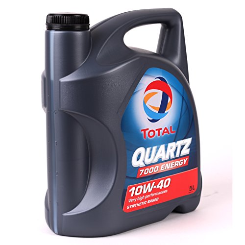 Total 5L Quartz 7000 Energy 10W-40 Aceites de Motor para Coches, 5 litros