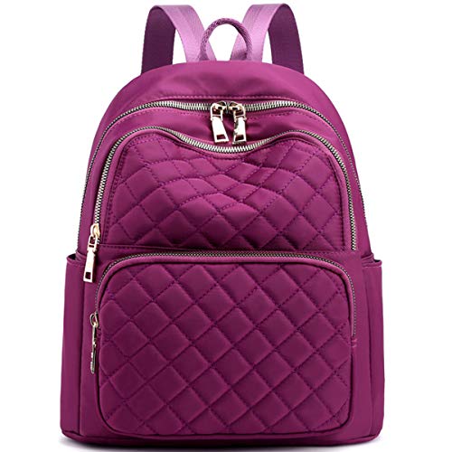 Travistar Mochila para Mujer Bolso de Hombro Nylon Impermeable Bolso Escolar Informal Mochilas para Mujer Mochila pequeña Mochila antirrobo