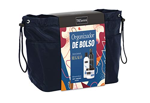 TRESemmé Organizador De Bolso - Set Hidración Profunda Champú 500 ml + Acondicionador 235 ml + Mascarilla 500 ml