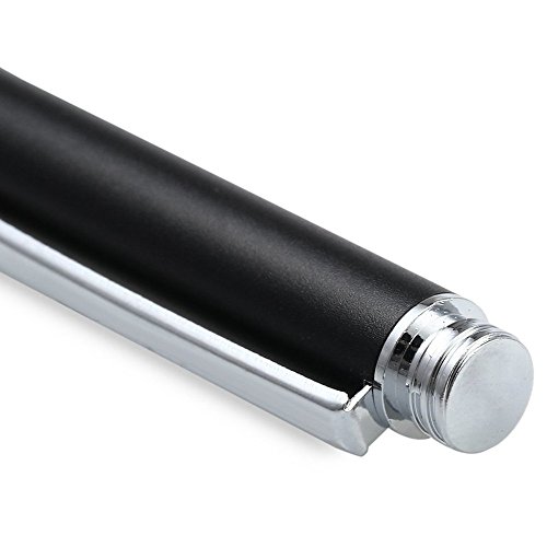 TRIXES Bolígrafo Stylus Negro de Punta Fina para Pantallas Táctiles Capacitivas de Teléfonos Inteligentes y Tabletas