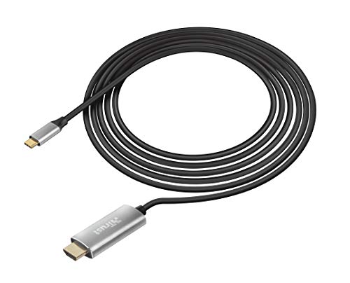 Trust Calyx Cable USB-C a HDMI, Color Negro