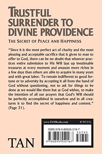 Trustful Surrender to Divine Providence: The Secret of Peace and Happiness