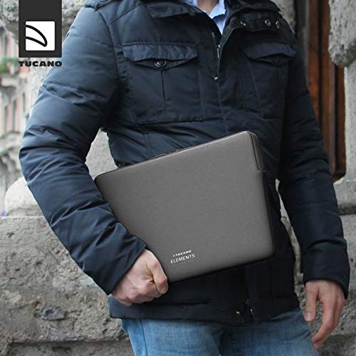 Tucano 2nd Skin New Elements - Funda para MacBook Pro/Retina 13", Negro