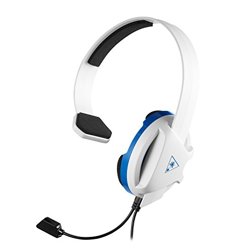Turtle Beach Recon Chat Auriculares Gaming PS4, PS5, Xbox One, Nintendo Switch y PC, Blanco