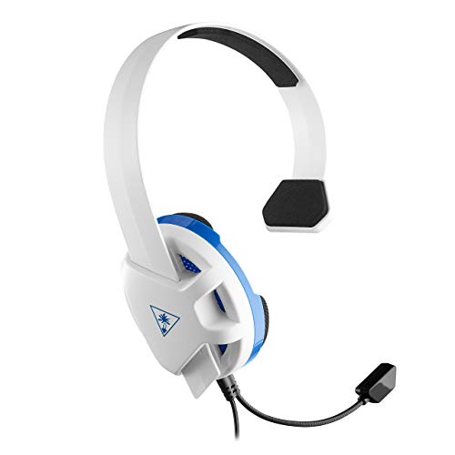 Turtle Beach Recon Chat Auriculares Gaming PS4, PS5, Xbox One, Nintendo Switch y PC, Blanco