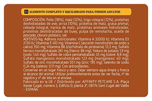 Ultima Comida para Perros Medium Maxi Adultos con Pollo, 12 kg