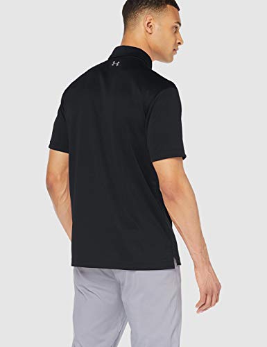 Under Armour Tech Polo, Hombre, Negro, LG