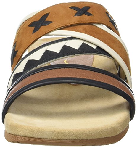 Unisa CLON_ST_KS, Sandalias con Cuña para Mujer, Marrón (Walnut), 39 EU