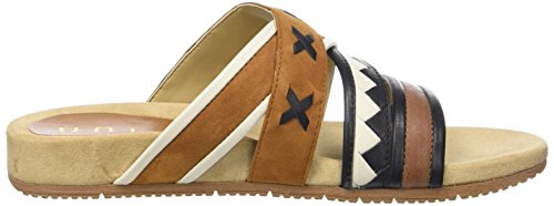 Unisa CLON_ST_KS, Sandalias con Cuña para Mujer, Marrón (Walnut), 39 EU