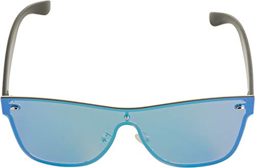 Urban Classics 103 Chain Sunglasses Gafas de sol, Negro (Blk/Blue), Talla única Unisex Adulto