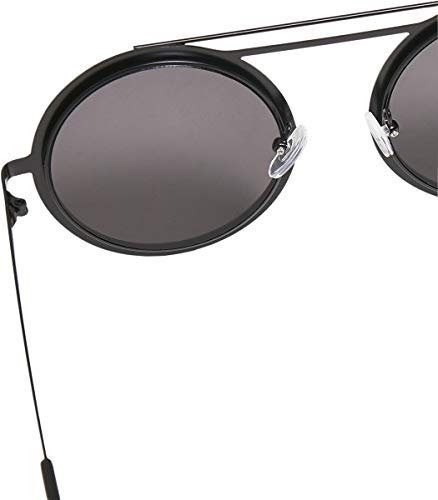 Urban Classics 104 Sunglasses Uc, Gafas Unisex Adulto, Negro/Negro, One Size