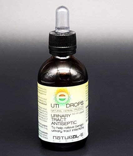 UTI E-Drops Tratamiento Natural para la Infección del Tracto Urinario. Elimina con Rapidez Ardor Picazón y Malestar de Infección de Orina. Concentración del Extracto de Enebro Eficaz Contra Bacterias