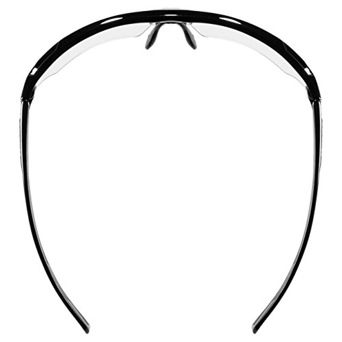 Uvex Sportstyle 802 Vario Gafas de Ciclismo, Unisex Adulto, Negro, Talla Única