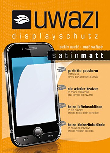 uwazi I 3x Láminas Protectoras Satinado Mate para la Pantalla del Amazon Fire HD 8 (tipo 2017) Láminas I Anti Huellas Dactilares I Anti Arañazos