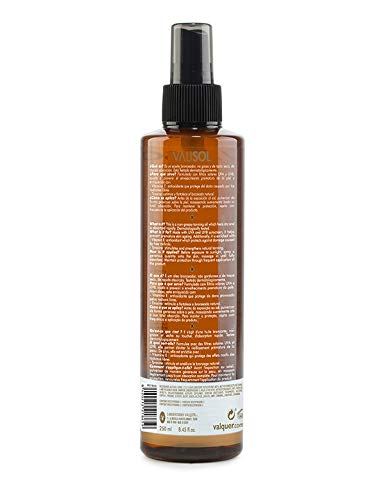 Valisol Dryoil Protector SPF30 con Acelerador de bronceado. Aceite seco - 250ml