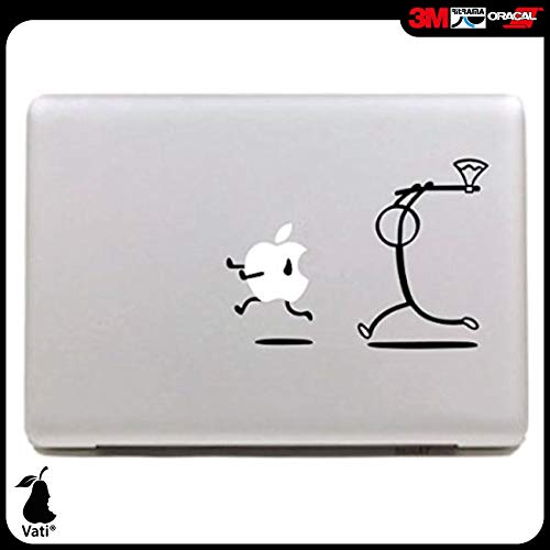 VATI Hojas desprendibles Kill Geniales Diseño Sticker Decal la Piel del Vinilo de Arte Negro para Apple Macbook Pro Aire Mac 13"15" Pulgadas / 13 Unibody 15"Pulgadas portátil