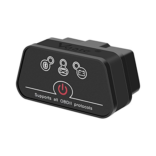 vgate - iCar Bluetooth 3.0 - Modelo iCar 2 - Color Negro