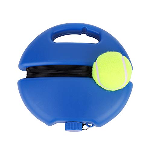 VGEBY Base de Tenis, Autoaprendizaje Herramienta de Entrenador de Tenis con Base de Poder de Rebote de Tenis con Pelota de Tenis