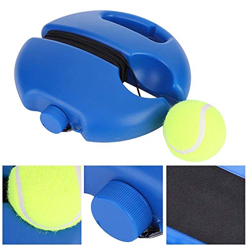 VGEBY Base de Tenis, Autoaprendizaje Herramienta de Entrenador de Tenis con Base de Poder de Rebote de Tenis con Pelota de Tenis