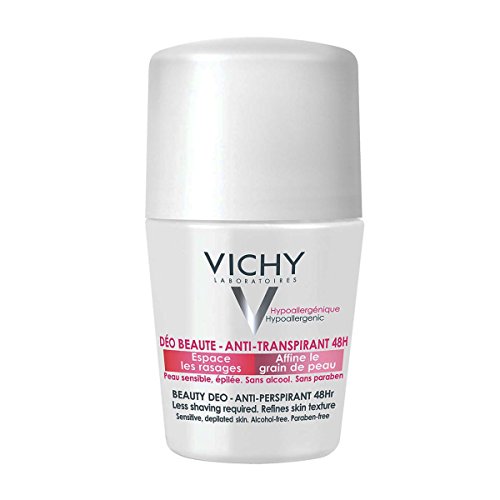Vichy - Desodorante 48 h para pieles Sensibles o Afeitadas, 50 ml