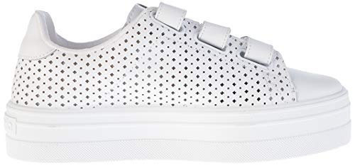 Victoria Barcelona Piel Perforado, Zapatillas para Hombre, Blanco (Blanco 20/41), 41 EU