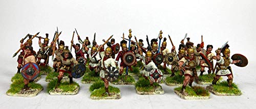 Victrix VXA012 - Antiguos Guerreros Ibéricos Sin Armadura - Conjunto De 40 Figuras - Miniaturas De Plástico De 28 mm - Guerrero De La Antigüedad - Cartago - Aníbal