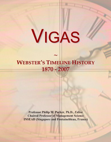 Vigas: Webster's Timeline History, 1870 - 2007