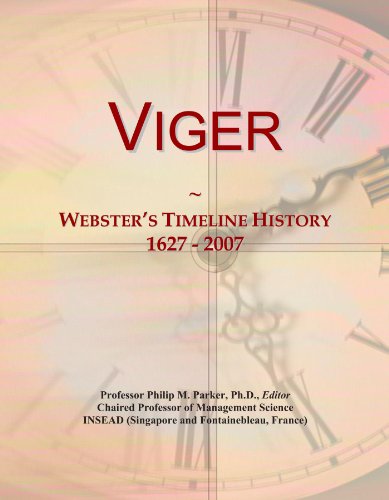 Viger: Webster's Timeline History, 1627 - 2007