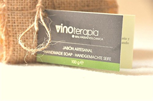 Vinoterapia Jabón Malvasía Volcánica con Aloe Vera 100gr pack 4uds