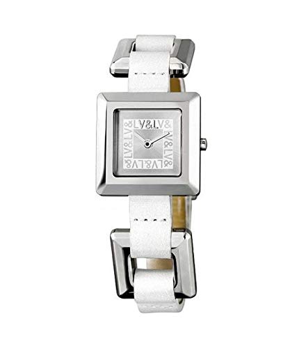 V&L Reloj Análogo clásico para Mujer de Cuarzo con Correa en Cuero VL051602