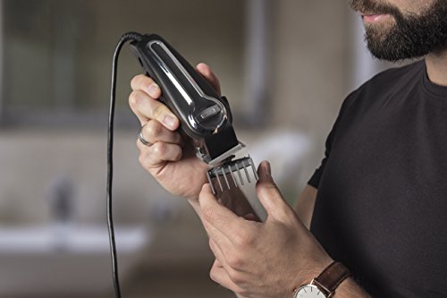 Wahl Elite Pro Cortadora eléctrica, Negro y Plata, corriente alterna