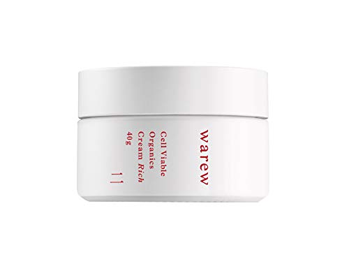 warew Cream Rich – Crema Facial Nutritiva con Extractos de Plantas Médicas Japonesas, Concentrated Deep Sea Water y Extracto de Granada, 100% Made in Japan, 40g