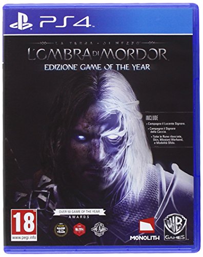 Warner Bros Middle-earth: Shadow of Mordor, GOTY, PS4 Game of the Year PlayStation 4 Inglés, Italiano vídeo - Juego (GOTY, PS4, PlayStation 4, Acción / RPG, M (Maduro), Soporte físico)