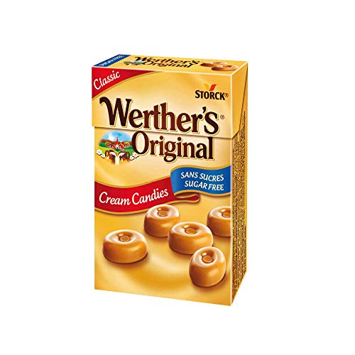WERTHER`S Original caramelos de nata sin azúcar bolsa 42 gr