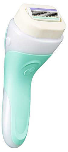 Wilkinson Sword Intuition Sensitive - Maquinilla de Afeitar de Mujer Recargable con Jabón Hidratante y 4 Hojas, Depilación Femenina, 1 Recambio