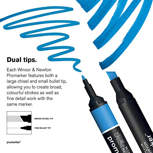 Winsor & Newton - Set de Rotuladores ProMarker, 6 Unidades, Tonos Carne 1