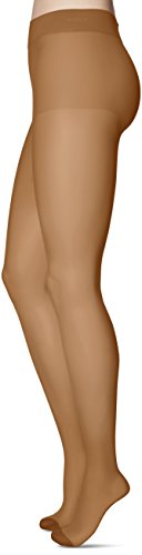 Wolford Pure 10 Tights - Mujer caramel, L 10 Denier